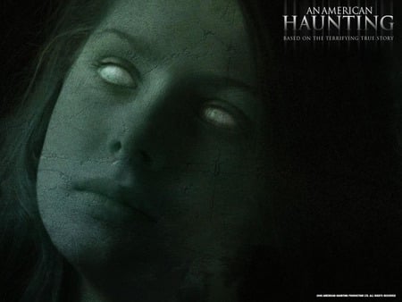 haunting - girl, eyes, horror, movies, black, haunting