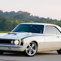 67 White Camaro