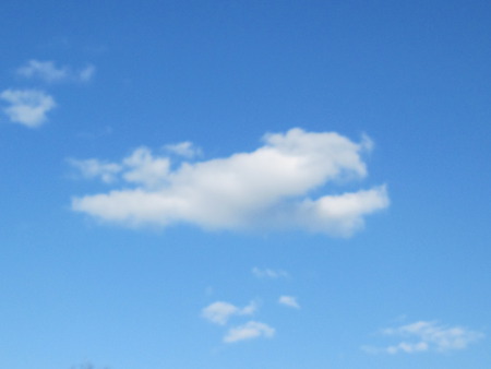 Blue Sky with Clouds - clouds, sky