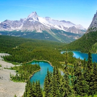 Mary Lake, Rocky Mountains National Park, Canada