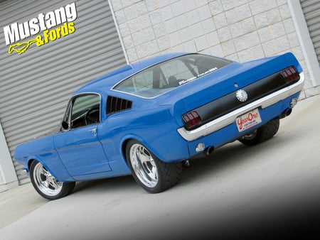 Year One Fastback Mustang - cars, classic car, hot rod, muscle car, mustang, classic, ford, ford mustang