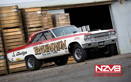 Pandemonium - cars, muscle car, drag car, classic car, dodge, drags, hot rod, race car, high performance