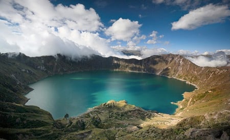 VOLCANO LAKE - volcano, lake