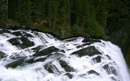 before the falls - nature, waterfalls