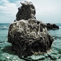 big rock denia beach spain