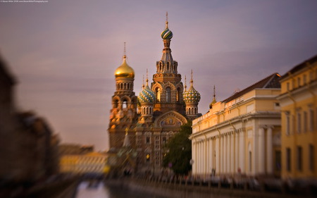 St. Petersburg sunset - wallpaper, sunset