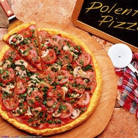 polenta pizza