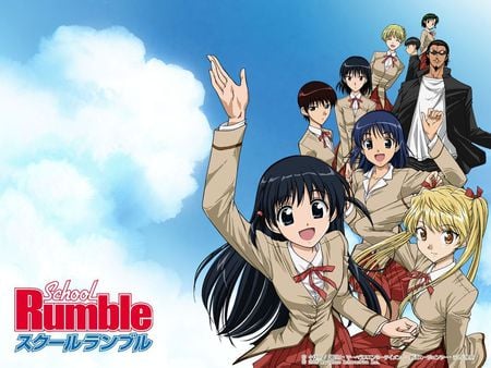 School Rumble Kids - anime, scholl rumble