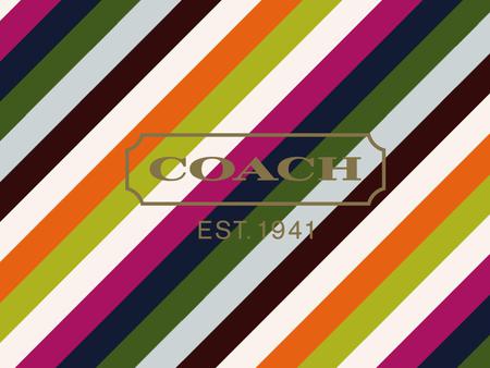 Coach Stripes - icon, colorful, coach, logo, fashion, colors, stripes