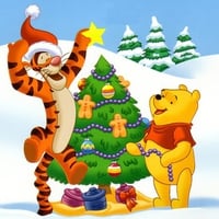 Christmas pooh 