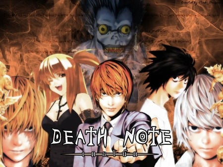 Death Note - wallpaper, death note