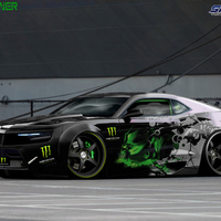 Camaro Monster Energy by Bruno  Design