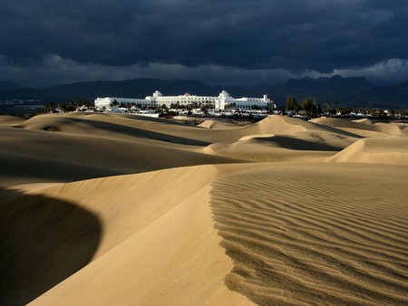 destination - white, interesting, desert dunes, estate, beautiful, enjoyable, house, recreation