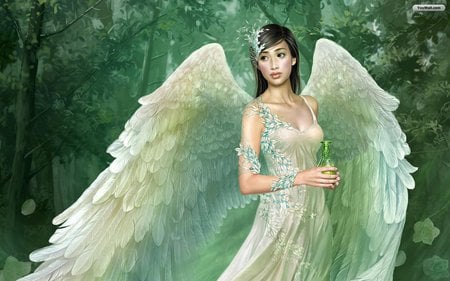 Angel Wallpaper - wallpaper, fantasy, angel