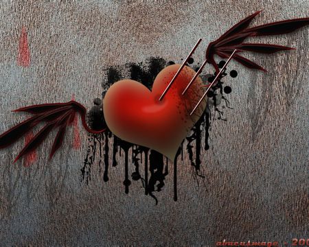 broken_heart - wallpapers, broken heart, logo