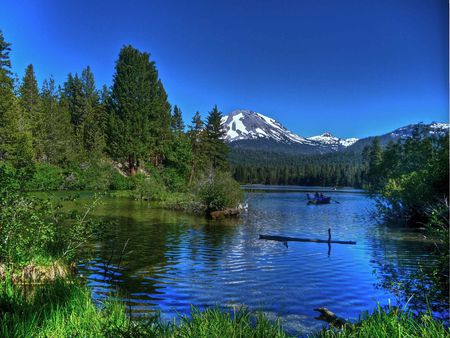 Lake Manzanita - lake, manzanita, trees