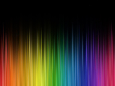 Rainbow Lines - colour, lines, rainbow, abstract