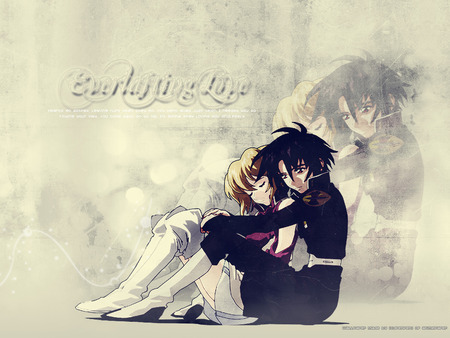 Shinn and Stellar - stellar, gundam seed, shinn