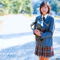 cute,sexy actress,Saki Aibu,school uniform