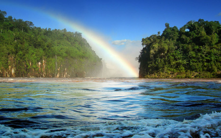 brazil - rainbow, waters, wallpaper, in, brazil