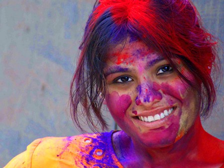 Colorfull Girl - girl, cool, colorfull, picture