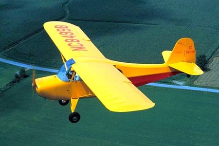 Yellow Plane - picture, cool, yellow plane