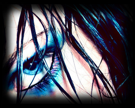 eye opener - skull, women, girls, models, flames, eyes, wicked, evil, gothic, fire, dark