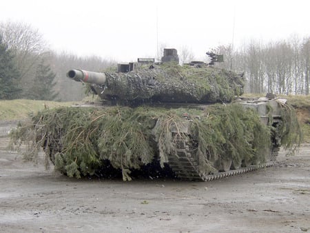 Leopard 2A6 - military, tank, leopard2