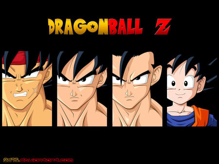 Ancestry. - dragonball z, gohan, bardock, goku, dbz, goten