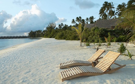 SIT AND RELAX - waves, relax, sand, beach