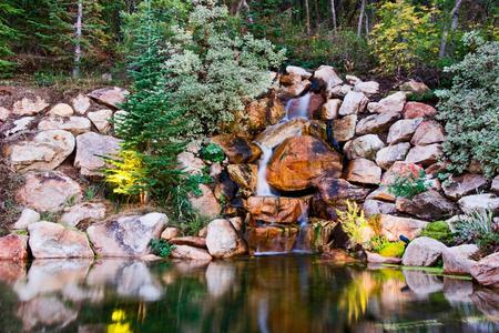 Cove - trees, nature, rocks, water