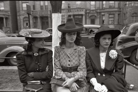 Church Ladies: 1941 - easter, sunday