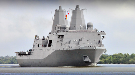 USS New York - battle, sea