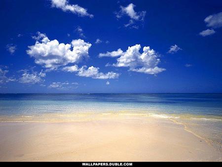 Beautiful Beach - water, sand