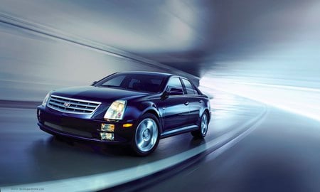 cadillac sts - cars, cadillac