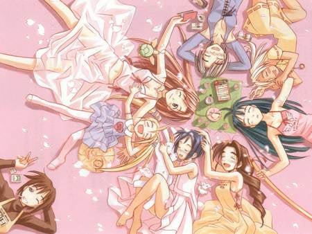 Love Hina - anime, girls, love hina