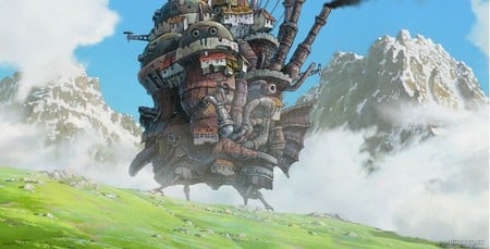 Howl's Moving Castle / Das wandelnde Schloss / Hauru no ugoku shiro - animated, japan, howl s moving castle, hauru no ugoku shiro, das wandelnde schloss, diana wynne jones, anime, japanese