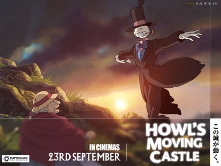 Howl's Moving Castle / Das wandelnde Schloss / Hauru no ugoku shiro - howl s moving castle, japan, animated, hauru no ugoku shiro, das wandelnde schloss, anime, diana wynne jones, japanese