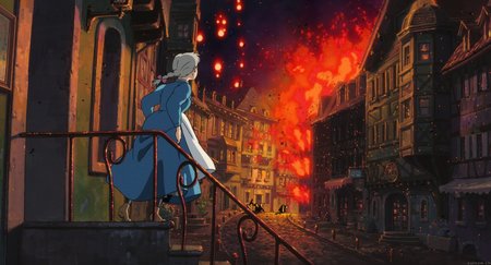 Howl's Moving Castle / Das wandelnde Schloss / Hauru no ugoku shiro - hauru no ugoku shiro, diana wynne jones, japan, anime, animated, howl s moving castle, das wandelnde schloss, japanese