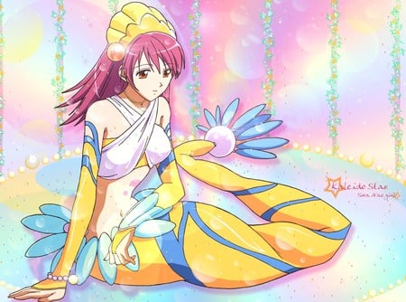 Kaleido Star Sora Naegino - anime, cute, girl, colourful