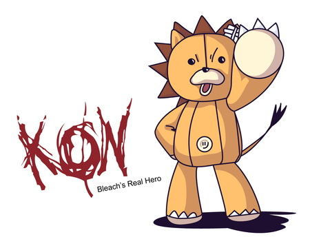 Kon Bleach's Real Hero - soul, reaper, kon, ichigo, hollow, characters, bankai, bleach, rukia