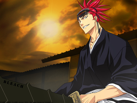 Renji Abarai - soul, reaper, kon, ichigo, hollow, characters, bankai, bleach, rukia