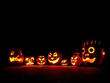 Halloween - halloween, holiday, pumpkin, lanturn