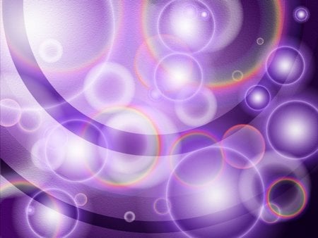 Abstract Contrast - rainbow, purple, halo, circle, ring, black, contrast, bubble