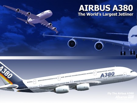 Airbus A 380 - four-wide-bodied, a380, aeroplane, aircraft, airbus a380, airbus a 380