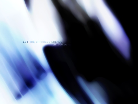 Let the darkness emerge! - abstract, slow motion, median, negative, simple, light, dark