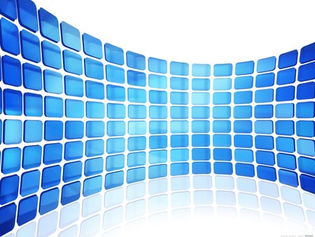 Tiles 1 - abstract, 3d and cg, blue, tiles