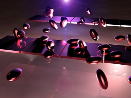 Jumping Beans - 3d and cg, abstract