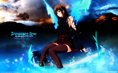 Innocent Grey - anime, girl, fantasty