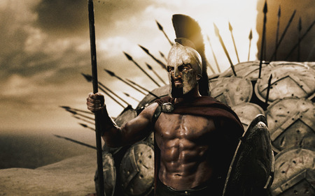 300 - movie, 300, warrior